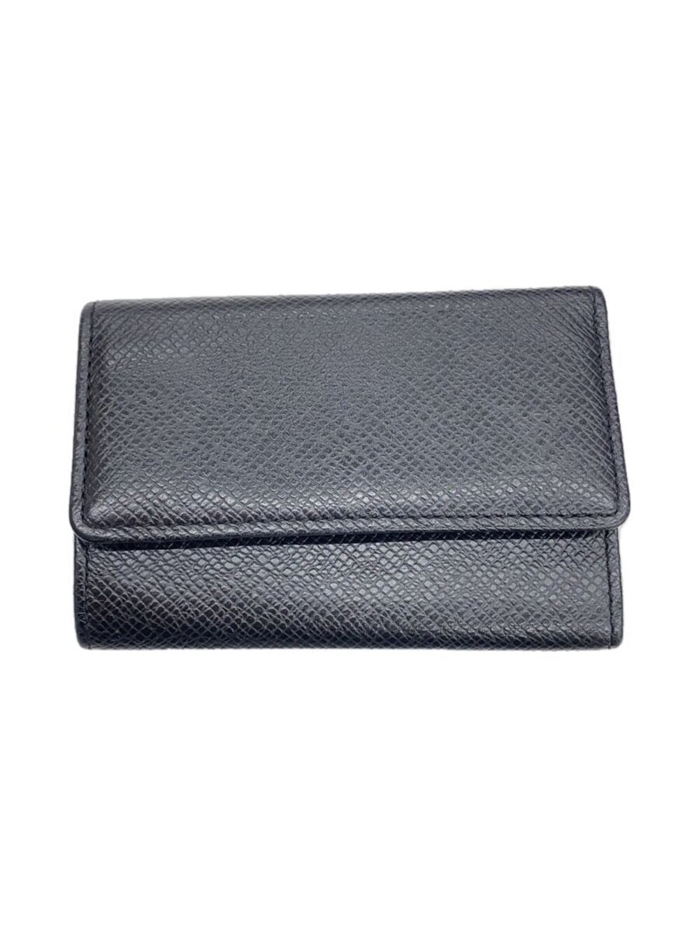LOUIS VUITTON Multicles Taiga Leather Black Cowhide